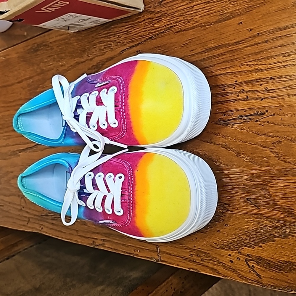 Tie dye Vans size 9 in Womens - Picture 5 of 7